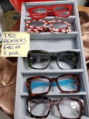 Readers 1.50 VARIOUS BRANDS